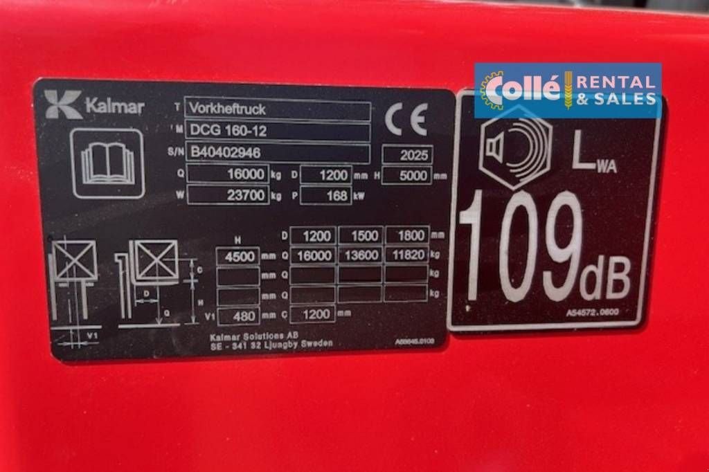 Frontstapler of the type Kalmar DCG 160-12 2025, Neumaschine in Sittard (Picture 11)
