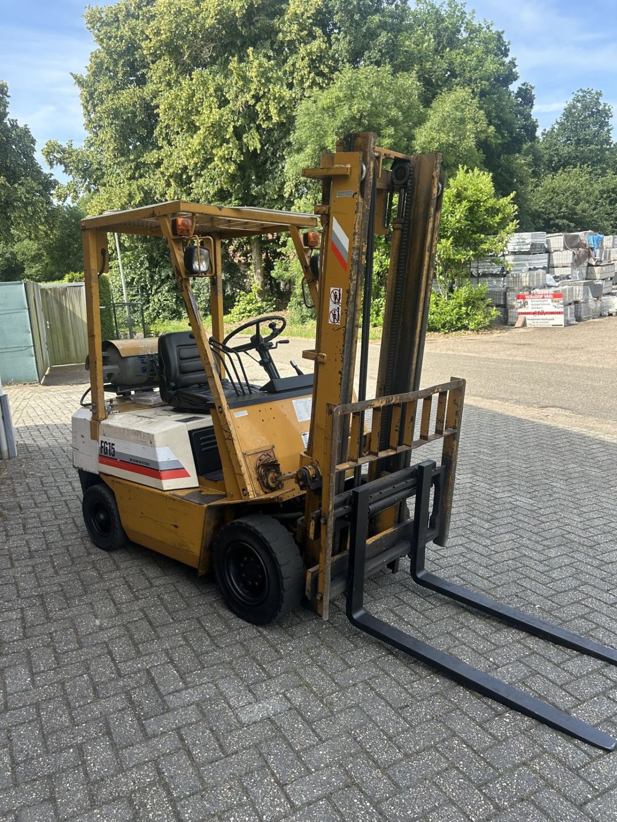 Frontstapler del tipo Komatsu -, Gebrauchtmaschine en Heythuysen (Imagen 2)