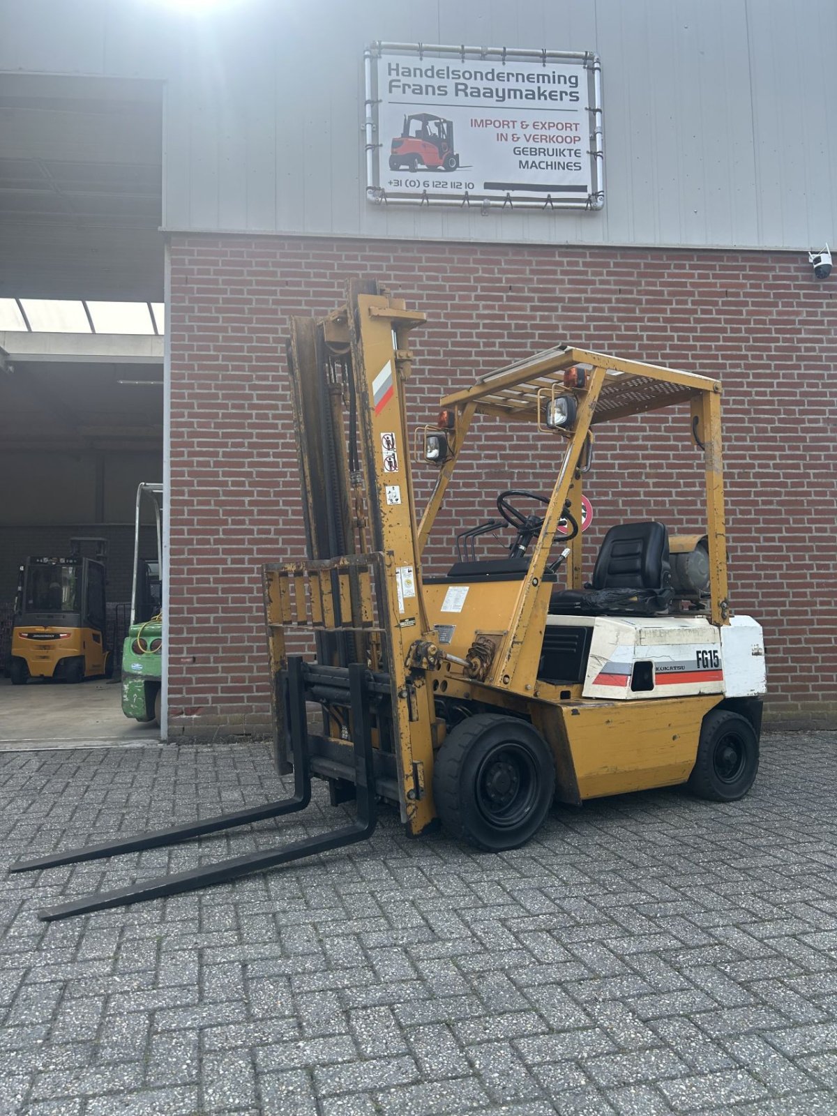 Frontstapler del tipo Komatsu -, Gebrauchtmaschine en Heythuysen (Imagen 1)