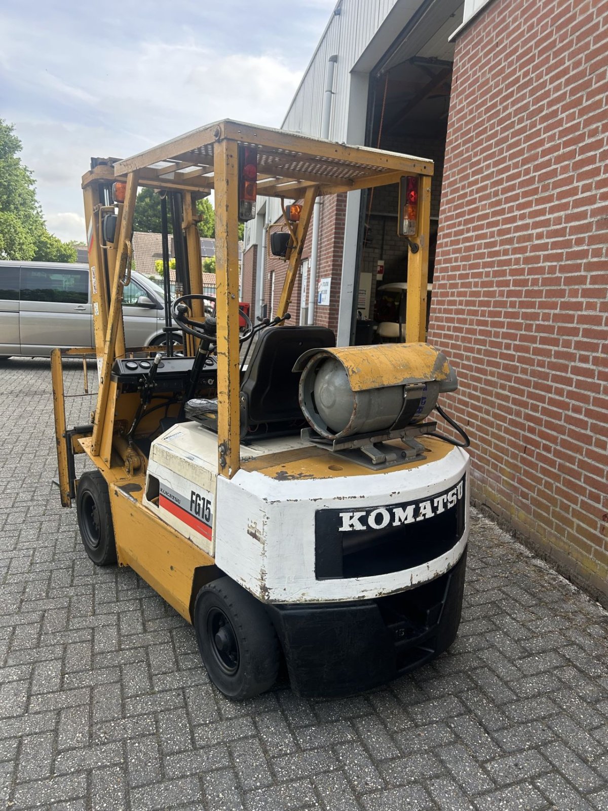 Frontstapler del tipo Komatsu -, Gebrauchtmaschine en Heythuysen (Imagen 3)