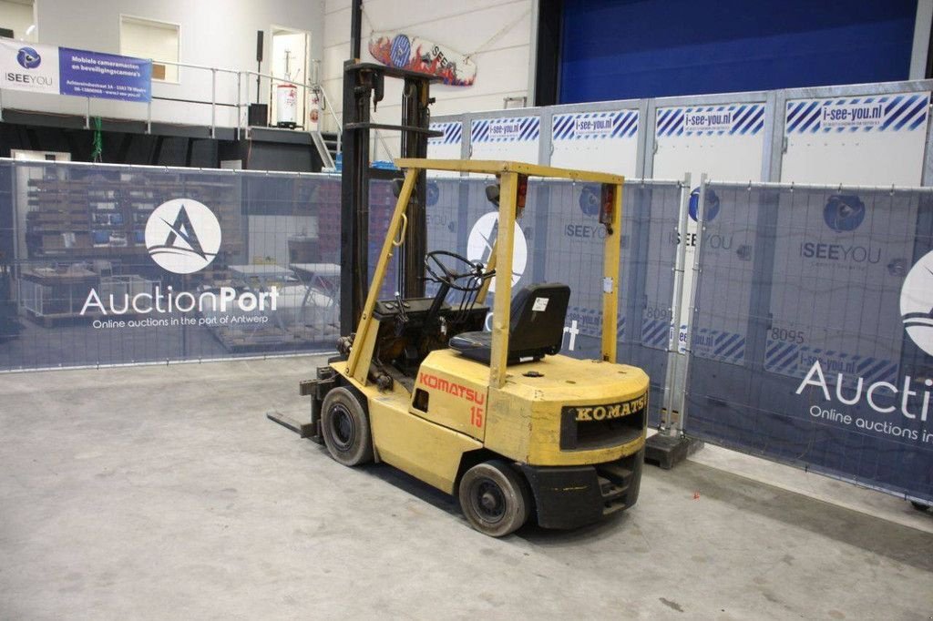 Frontstapler от тип Komatsu 15, Gebrauchtmaschine в Antwerpen (Снимка 3)