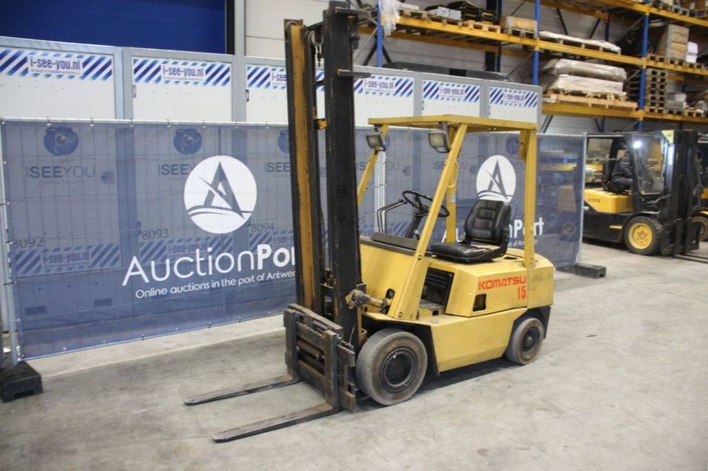Frontstapler от тип Komatsu 15, Gebrauchtmaschine в Antwerpen (Снимка 9)