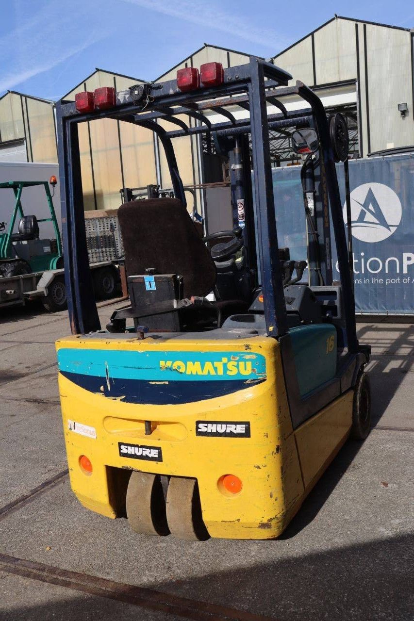 Frontstapler des Typs Komatsu FB16M, Gebrauchtmaschine in Antwerpen (Bild 7)