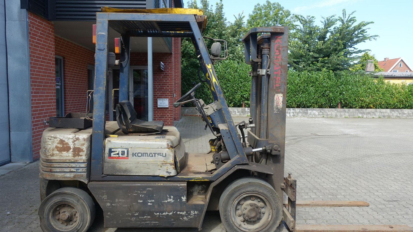 Frontstapler typu Komatsu FD20-11 // 2000 kg diesel, Gebrauchtmaschine v Skive (Obrázek 3)