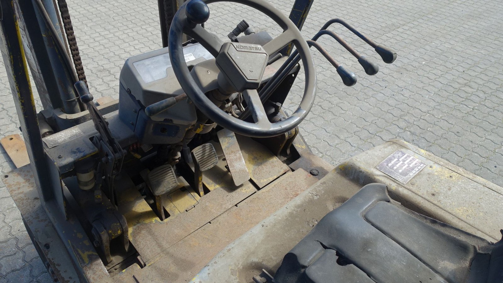 Frontstapler typu Komatsu FD20-11 // 2000 kg diesel, Gebrauchtmaschine v Skive (Obrázek 4)