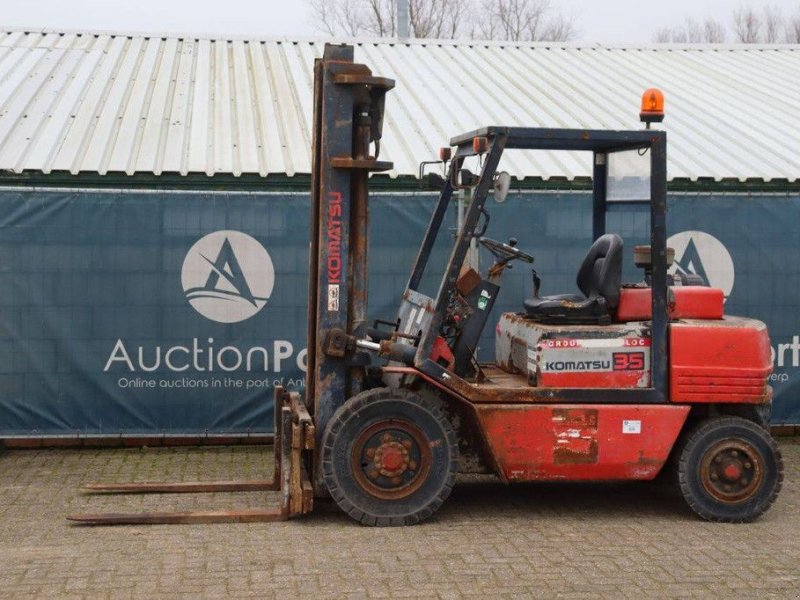 Frontstapler of the type Komatsu FD35T-5E, Gebrauchtmaschine in Antwerpen (Picture 1)