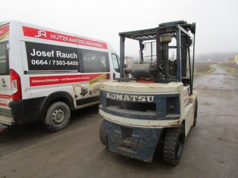 Frontstapler del tipo Komatsu FD35Z-4 - Triplex-FH 5,6m + Seitenschieber, Gebrauchtmaschine In Gnas (Immagine 2)