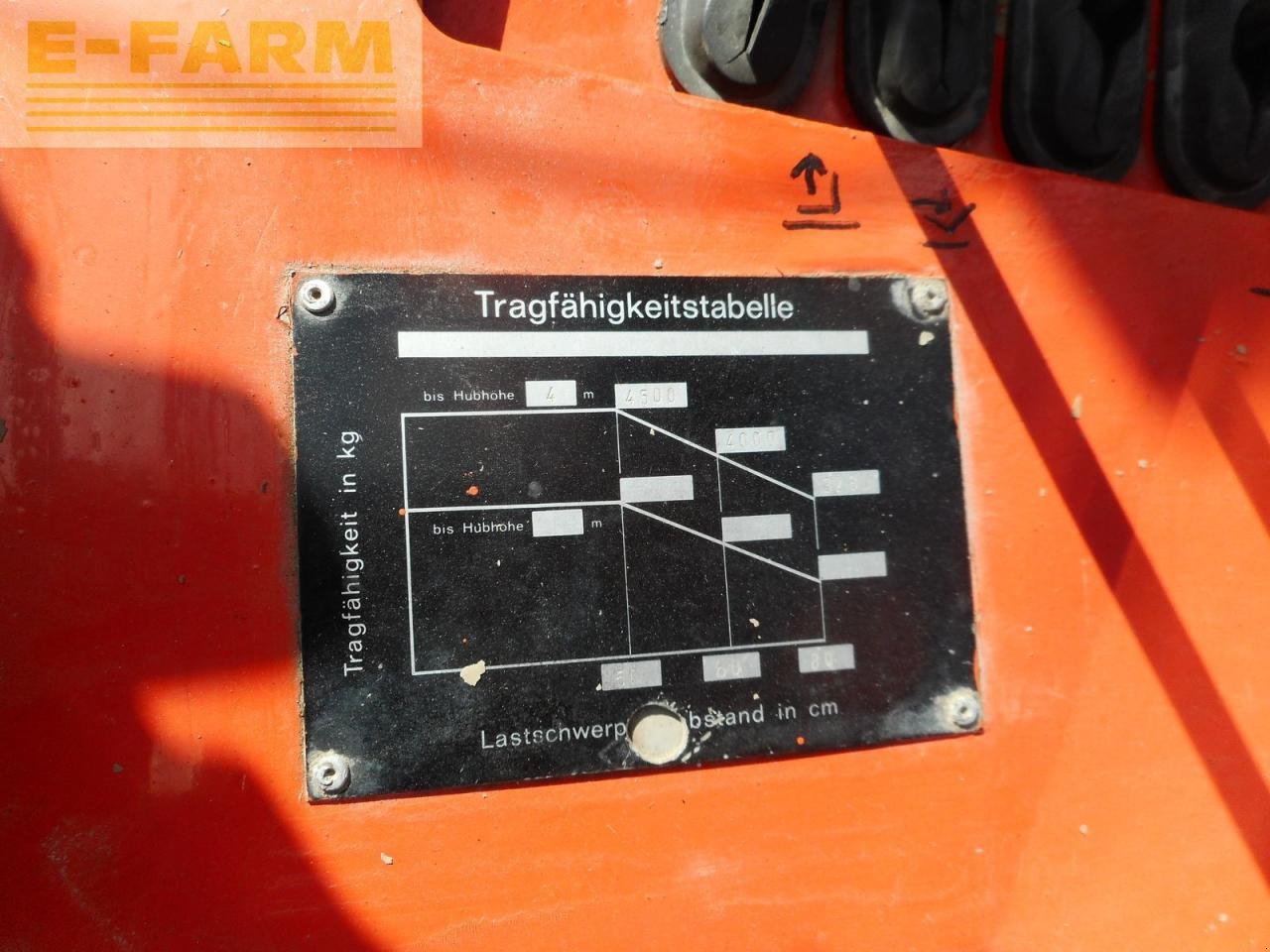 Frontstapler typu Komatsu fd40t-5e mit zwillingsreifen + ss + 4. kreis, Gebrauchtmaschine v ST. NIKOLAI/DR. (Obrázek 9)