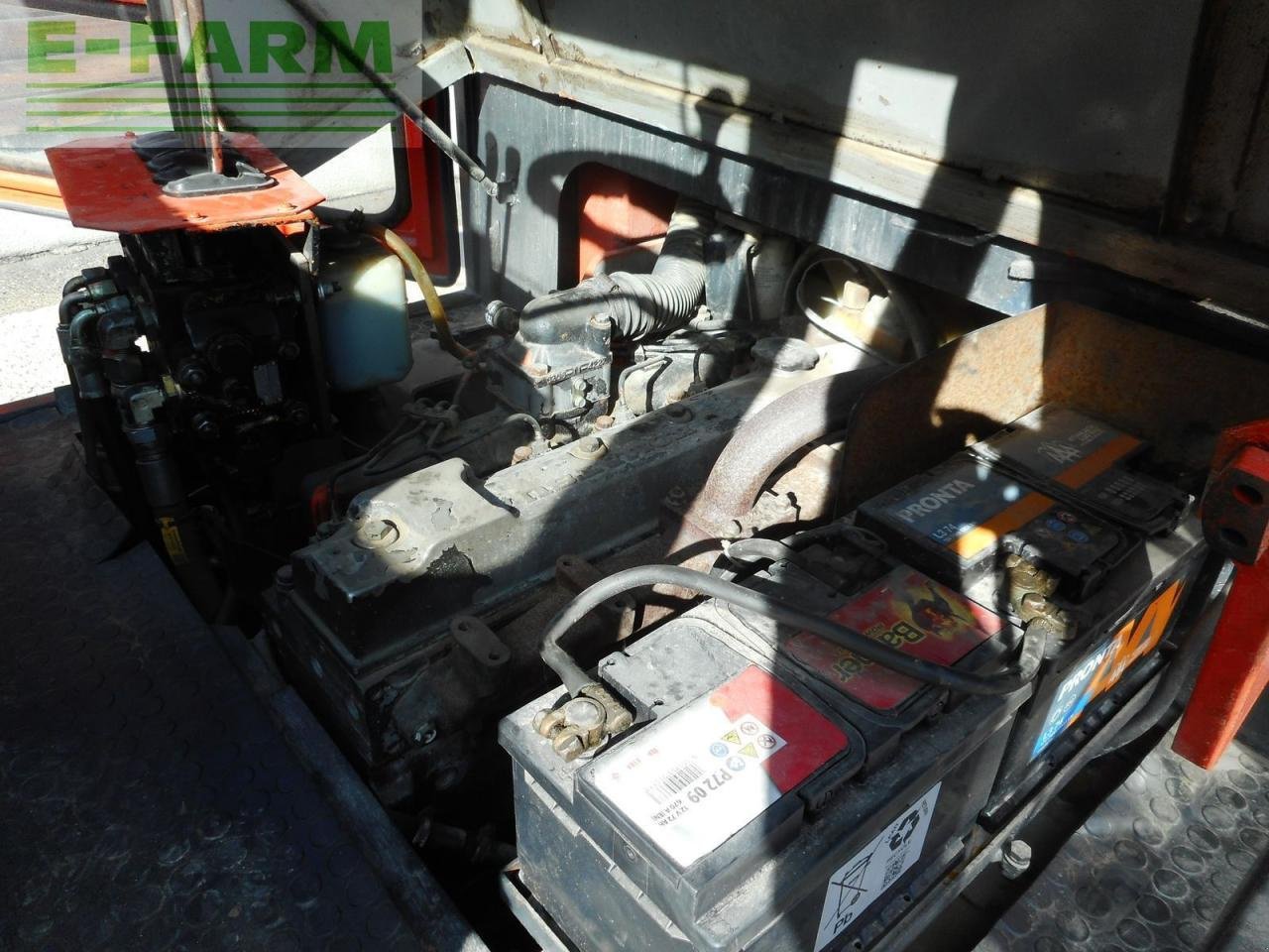 Frontstapler typu Komatsu fd40t-5e mit zwillingsreifen + ss + 4. kreis, Gebrauchtmaschine v ST. NIKOLAI/DR. (Obrázek 10)