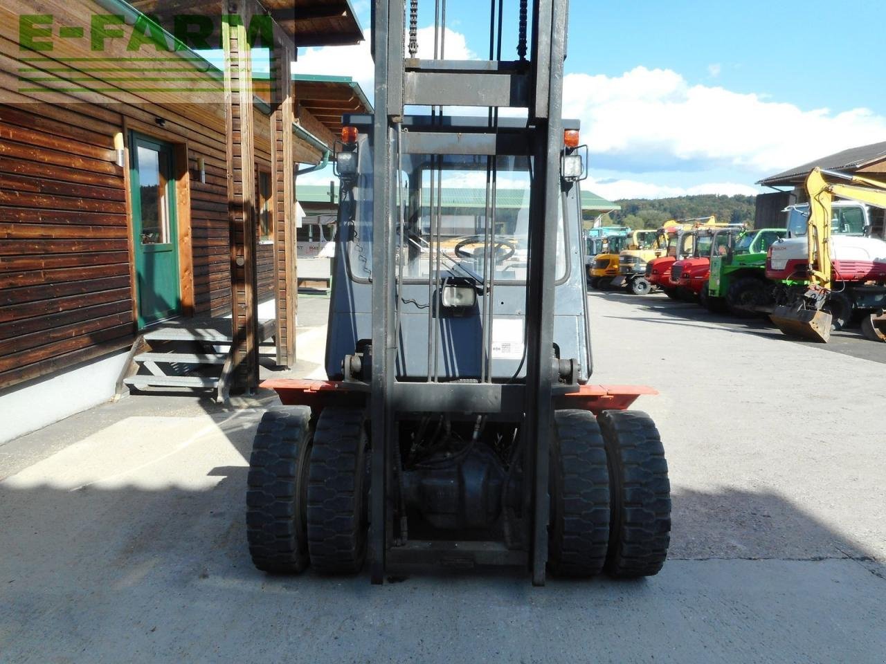 Frontstapler typu Komatsu fd40t-5e mit zwillingsreifen + ss + 4. kreis, Gebrauchtmaschine v ST. NIKOLAI/DR. (Obrázek 17)