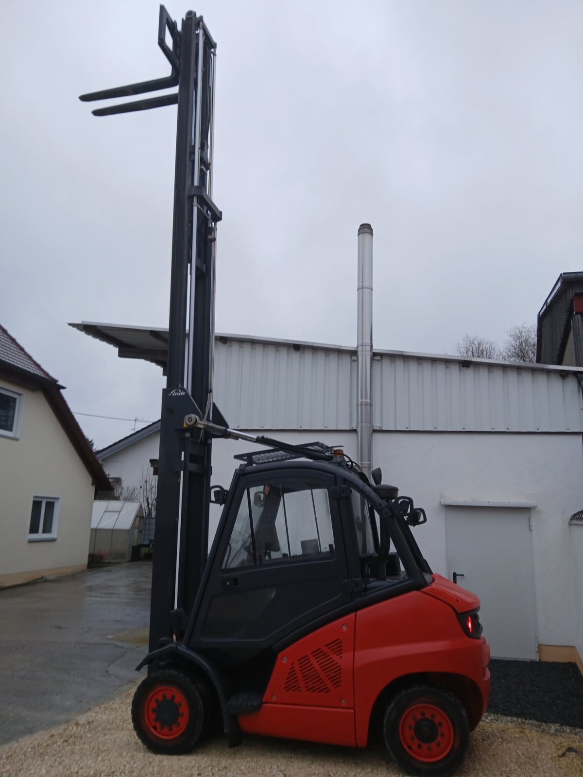 Frontstapler des Typs Linde H 40D-01 H 40D-01 TRIPLEXMAST HUBHÖHE 680 CM, Gebrauchtmaschine in Oxenbronn (Bild 11)