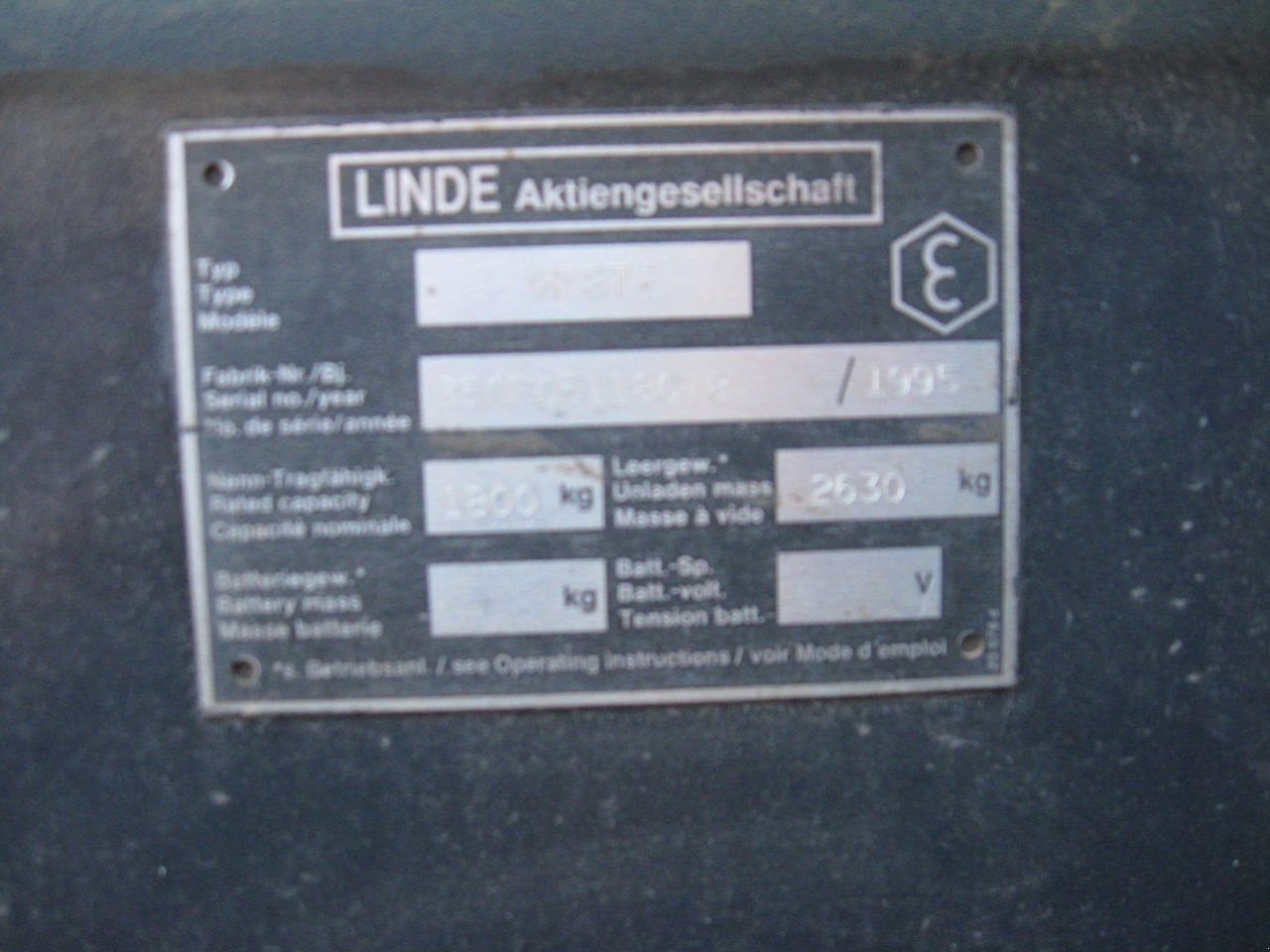 Frontstapler typu Linde -, Gebrauchtmaschine v Oldenzaal (Obrázok 5)
