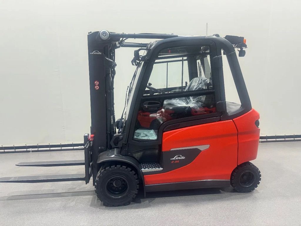 Frontstapler типа Linde 1252 E 35 HL-01 inclusief AIRCO, Gebrauchtmaschine в Culemborg (Фотография 3)