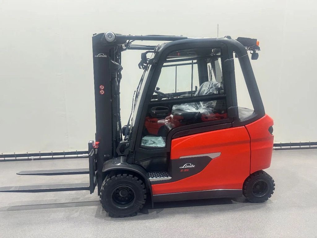 Frontstapler del tipo Linde 1252 E 35 HL-01 inclusief AIRCO, Gebrauchtmaschine en Culemborg (Imagen 3)