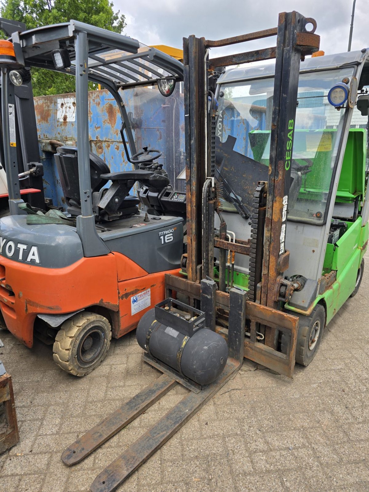 Frontstapler a típus Linde Diverse, Gebrauchtmaschine ekkor: Vlierden (Kép 5)