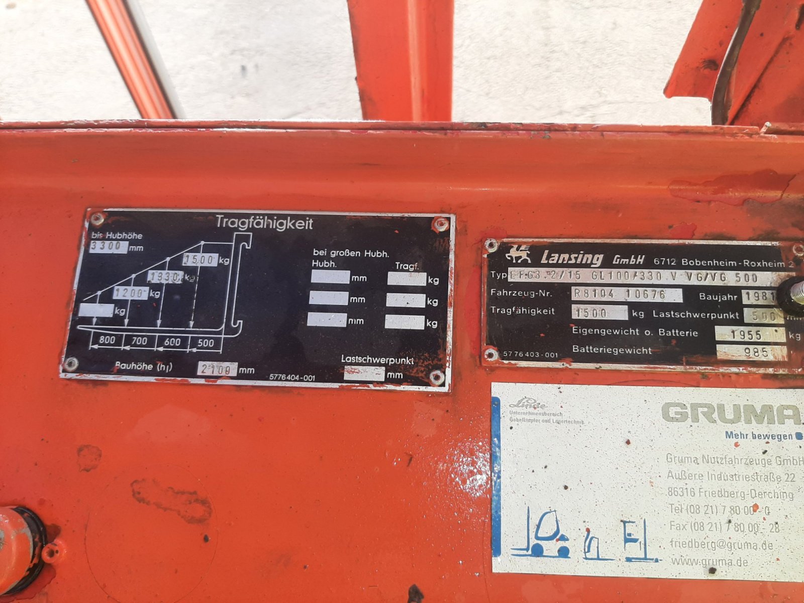 Frontstapler van het type Linde E 12, Gebrauchtmaschine in A (Foto 3)