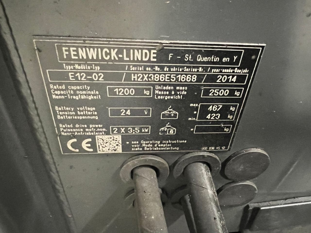 Frontstapler of the type Linde E12-02-386, Gebrauchtmaschine in Leeuwarden (Picture 4)