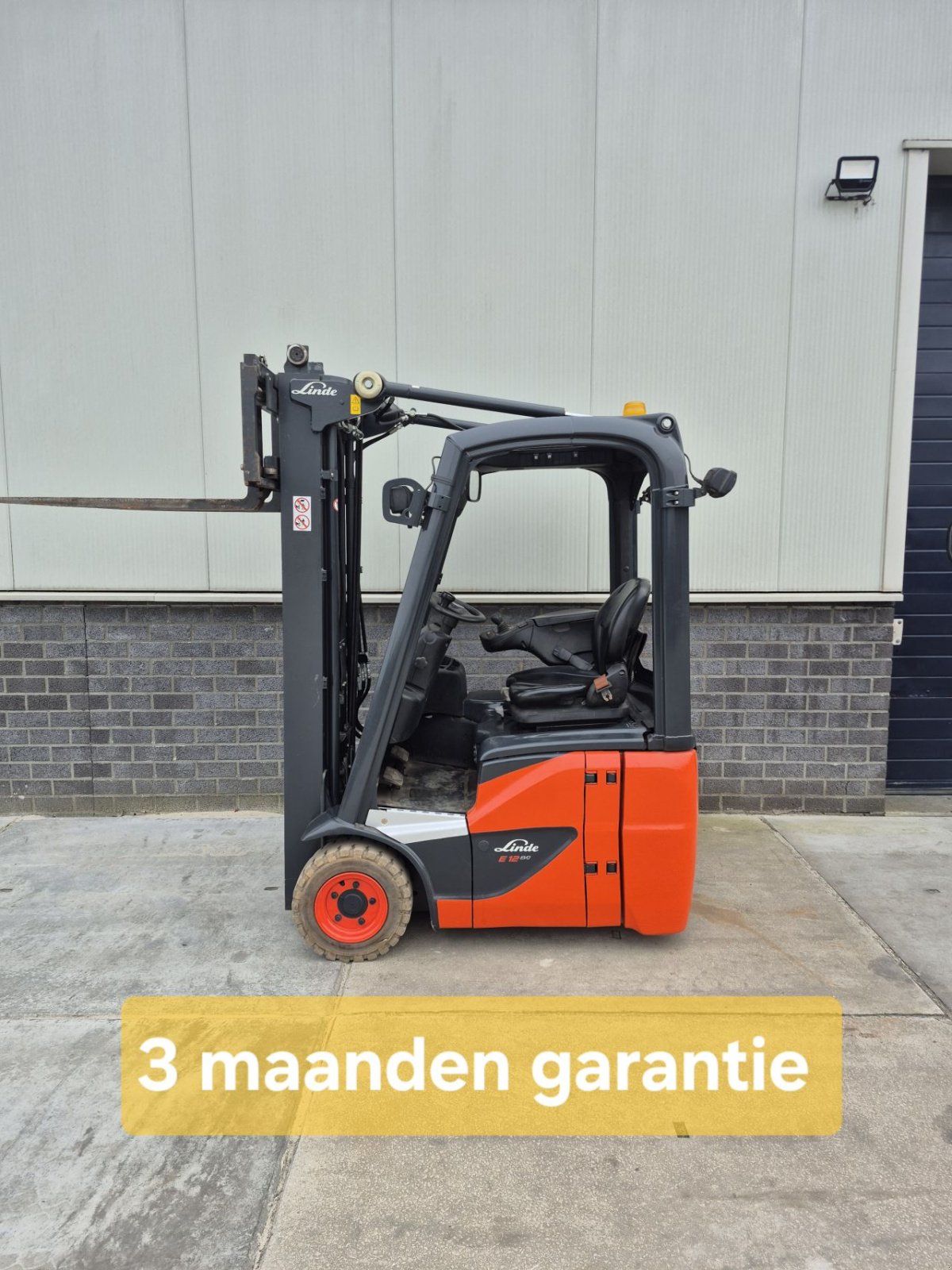 Frontstapler del tipo Linde E12-02, Gebrauchtmaschine en Biddinghuizen (Imagen 1)