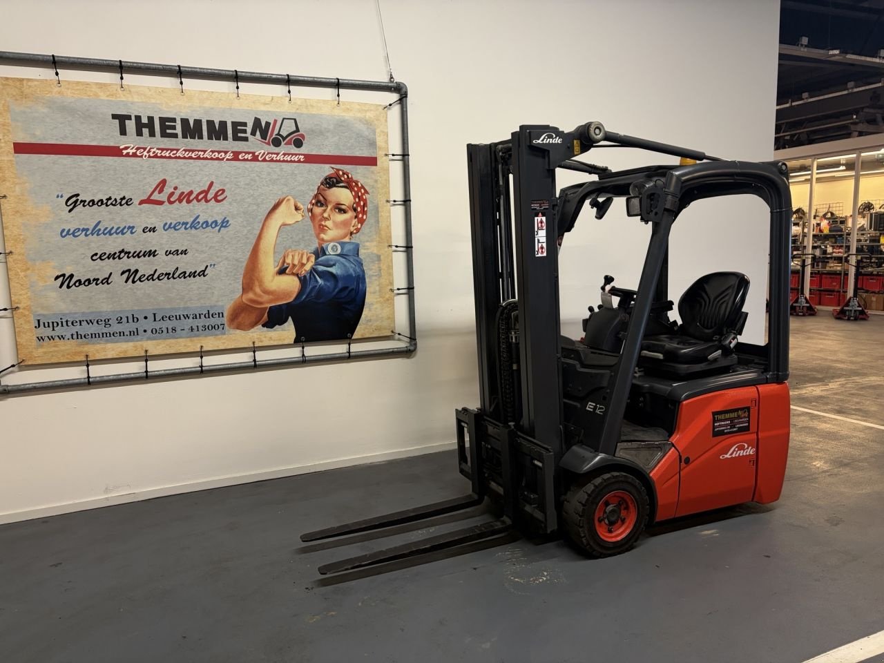 Frontstapler от тип Linde E12-386, Gebrauchtmaschine в Leeuwarden (Снимка 1)