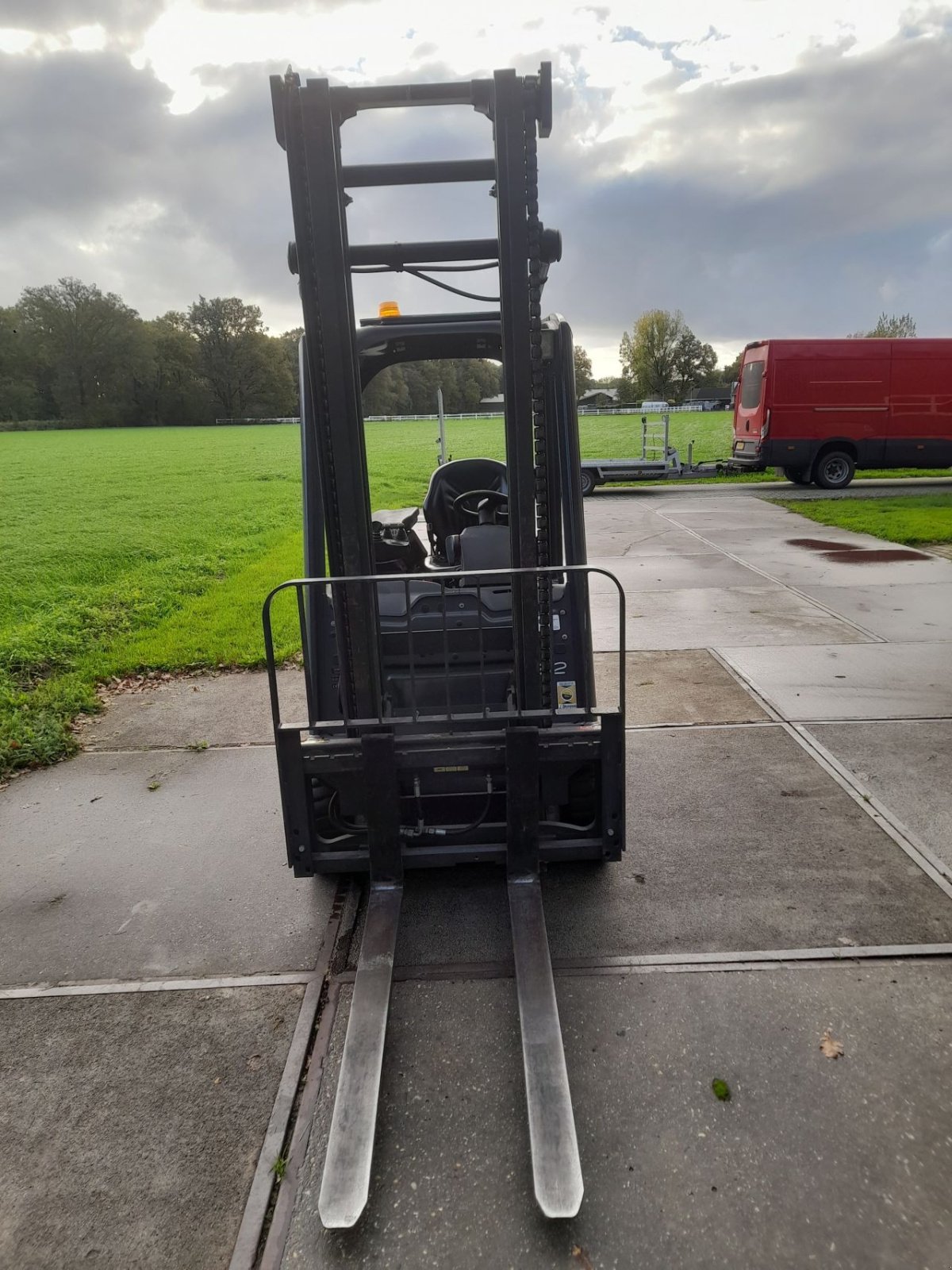 Frontstapler of the type Linde E12, Gebrauchtmaschine in Veenendaal (Picture 7)