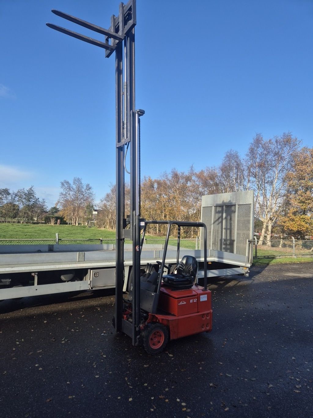 Frontstapler of the type Linde E12Z-02, Gebrauchtmaschine in Mijdrecht (Picture 5)