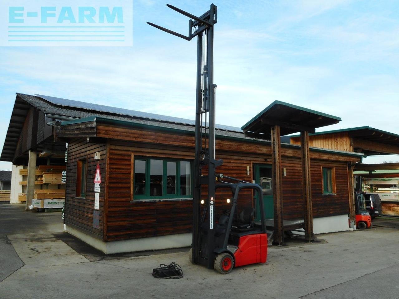 Frontstapler от тип Linde e14-00 triplex 5,5m + ss ( batt. 2021 ), Gebrauchtmaschine в ST. NIKOLAI/DR. (Снимка 17)