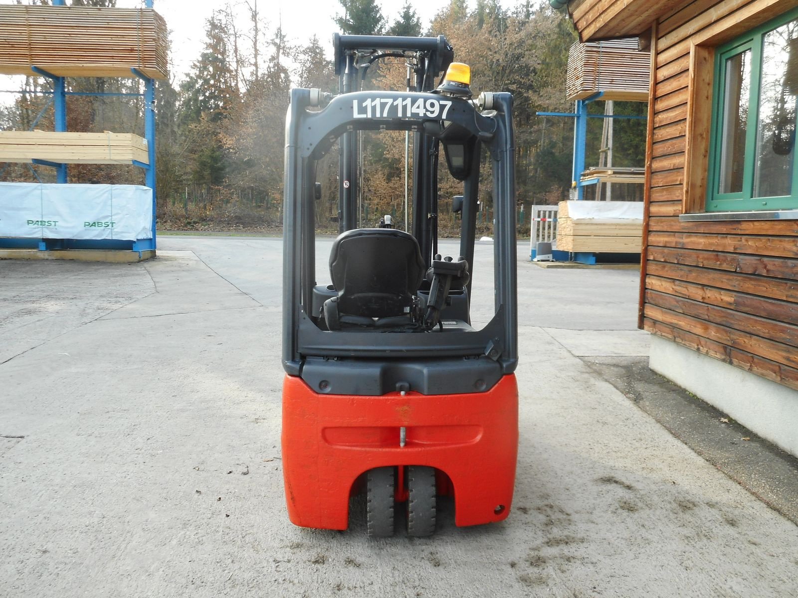 Frontstapler типа Linde E14-00 Triplex 5,5m + SS ( BATT. 2021 ), Gebrauchtmaschine в St. Nikolai ob Draßling (Фотография 3)