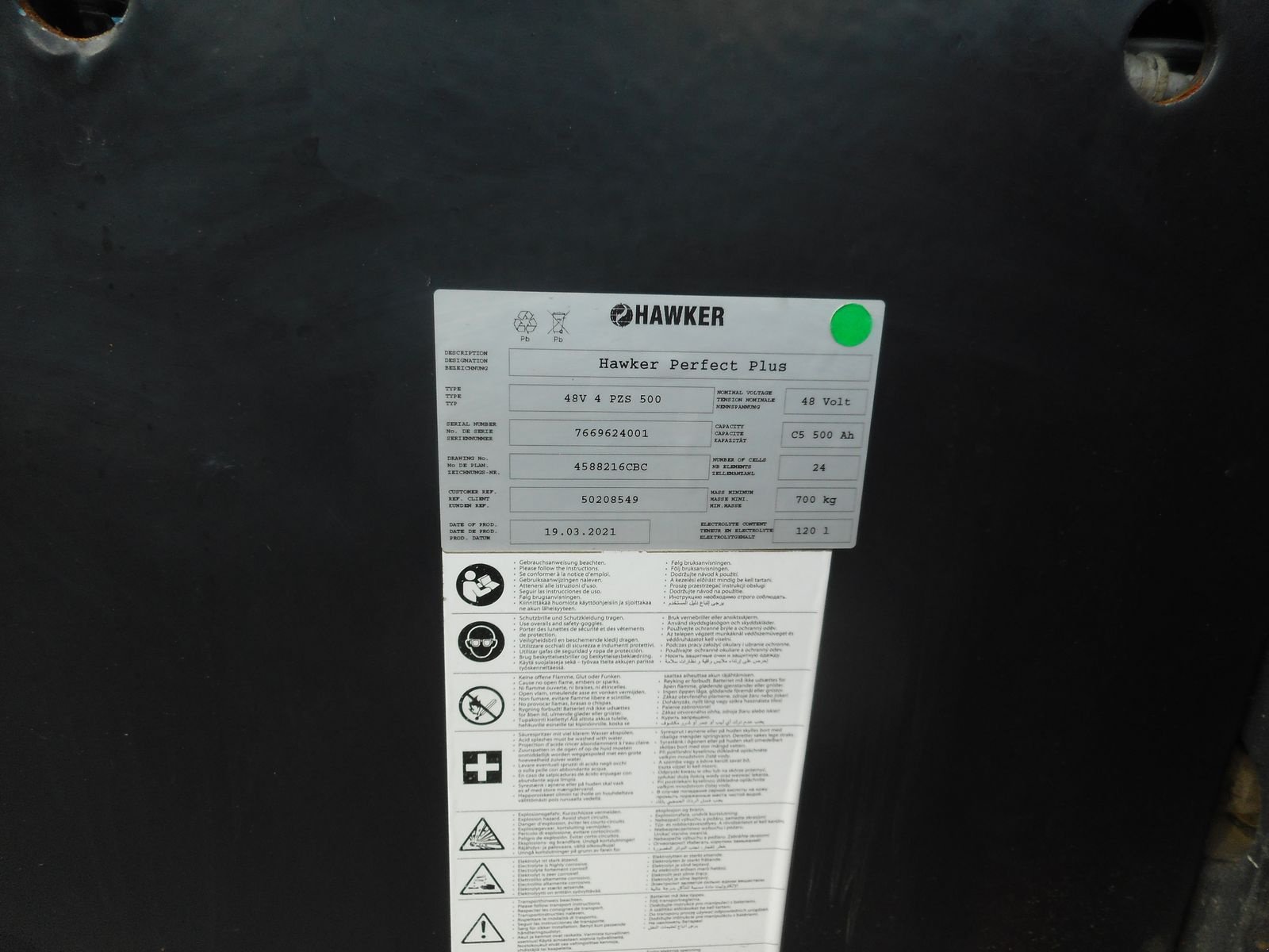 Frontstapler типа Linde E14-00 Triplex 5,5m + SS ( BATT. 2021 ), Gebrauchtmaschine в St. Nikolai ob Draßling (Фотография 16)