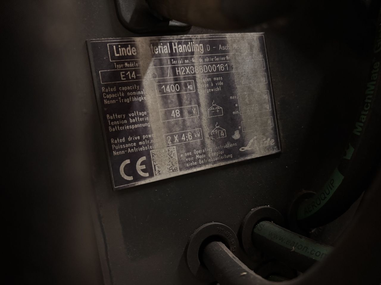 Frontstapler του τύπου Linde E14-01-386, Gebrauchtmaschine σε Leeuwarden (Φωτογραφία 5)