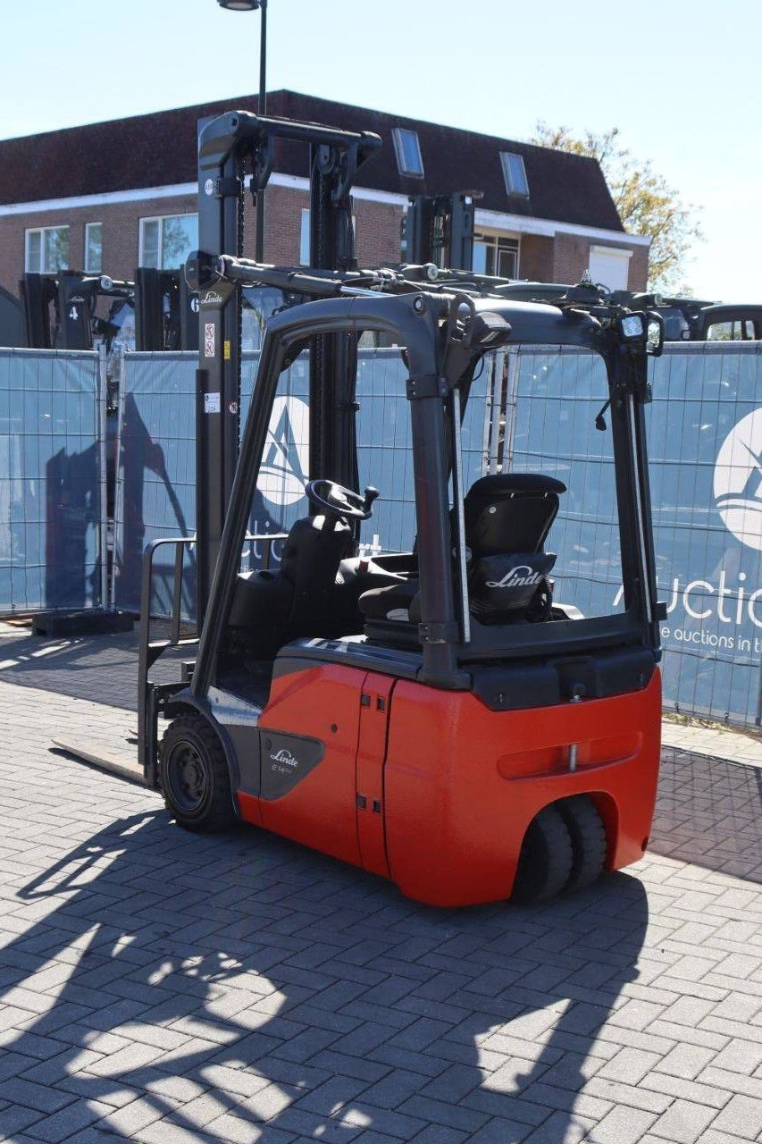 Frontstapler a típus Linde E14-02, Gebrauchtmaschine ekkor: Antwerpen (Kép 4)