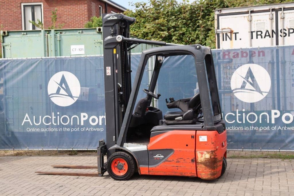 Frontstapler van het type Linde E15-02, Gebrauchtmaschine in Antwerpen (Foto 3)