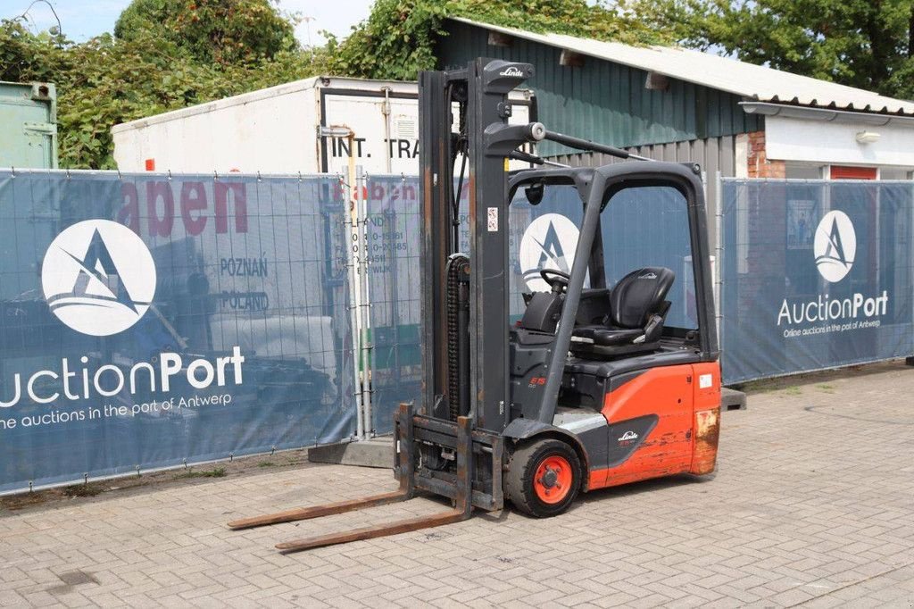 Frontstapler van het type Linde E15-02, Gebrauchtmaschine in Antwerpen (Foto 10)