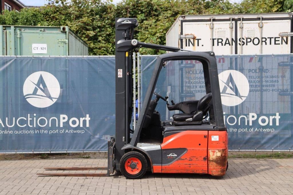 Frontstapler van het type Linde E15-02, Gebrauchtmaschine in Antwerpen (Foto 2)