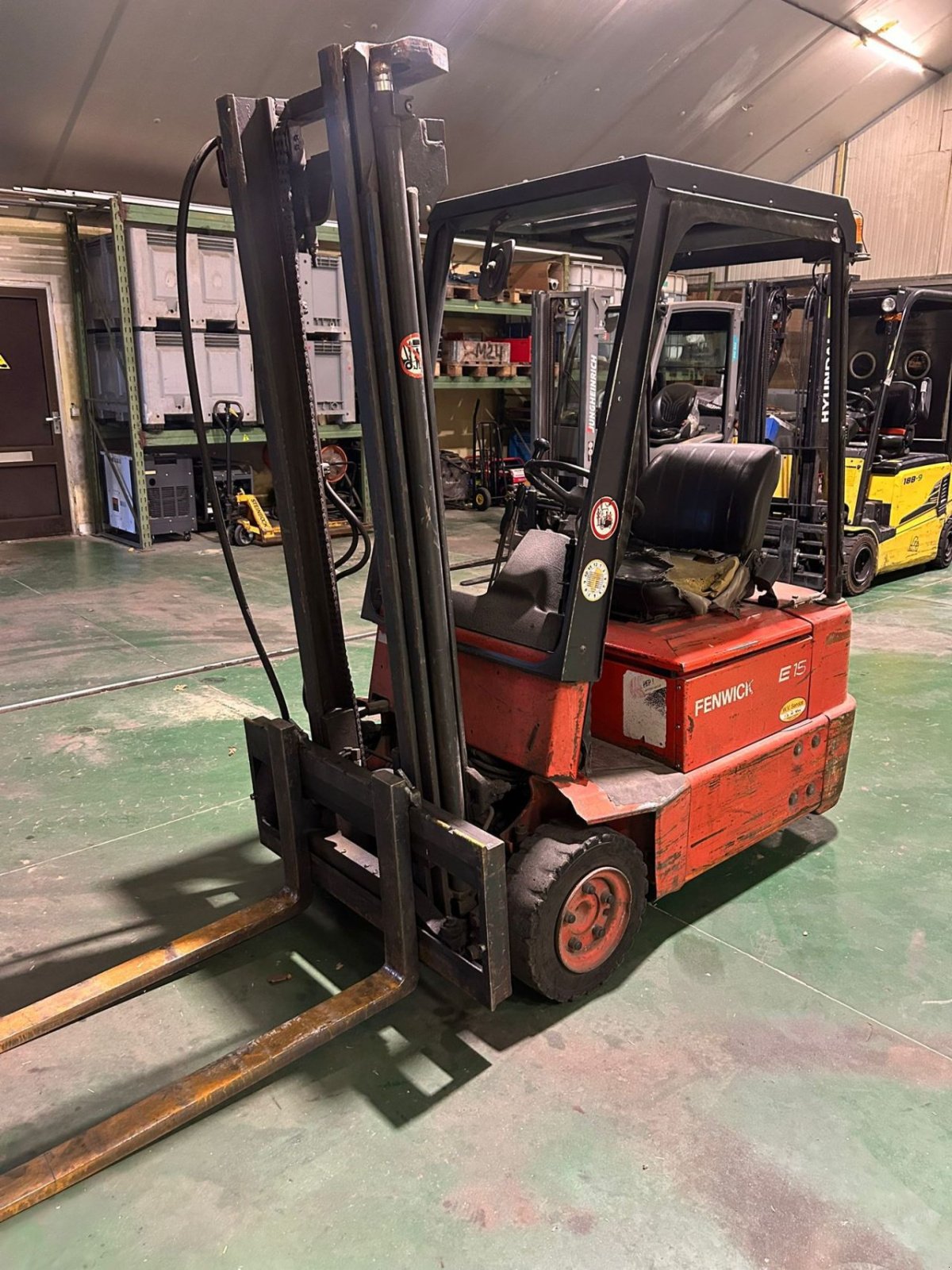 Frontstapler typu Linde e15, Gebrauchtmaschine v Heythuysen (Obrázek 1)