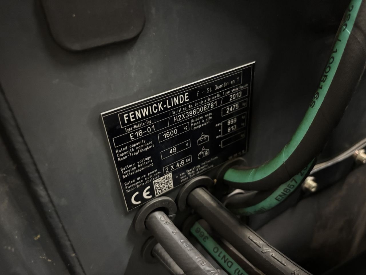 Frontstapler za tip Linde E16-01-386, Gebrauchtmaschine u Leeuwarden (Slika 5)