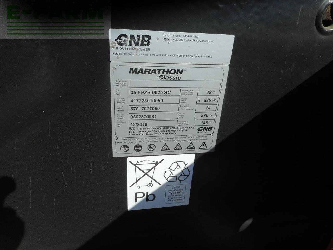 Frontstapler Türe ait Linde e16-01 triplex + ss ( batt. 12/2018 ), Gebrauchtmaschine içinde ST. NIKOLAI/DR. (resim 20)