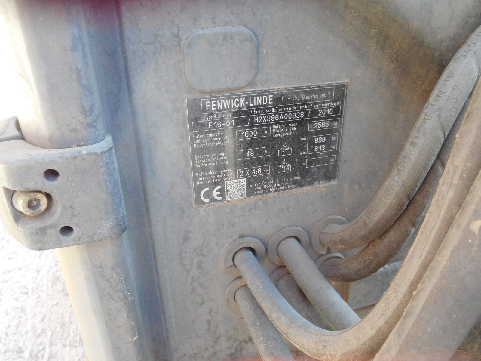 Frontstapler от тип Linde E16-01 Triplex + SS ( BATT. 12/2018 ), Gebrauchtmaschine в St. Nikolai ob Draßling (Снимка 9)