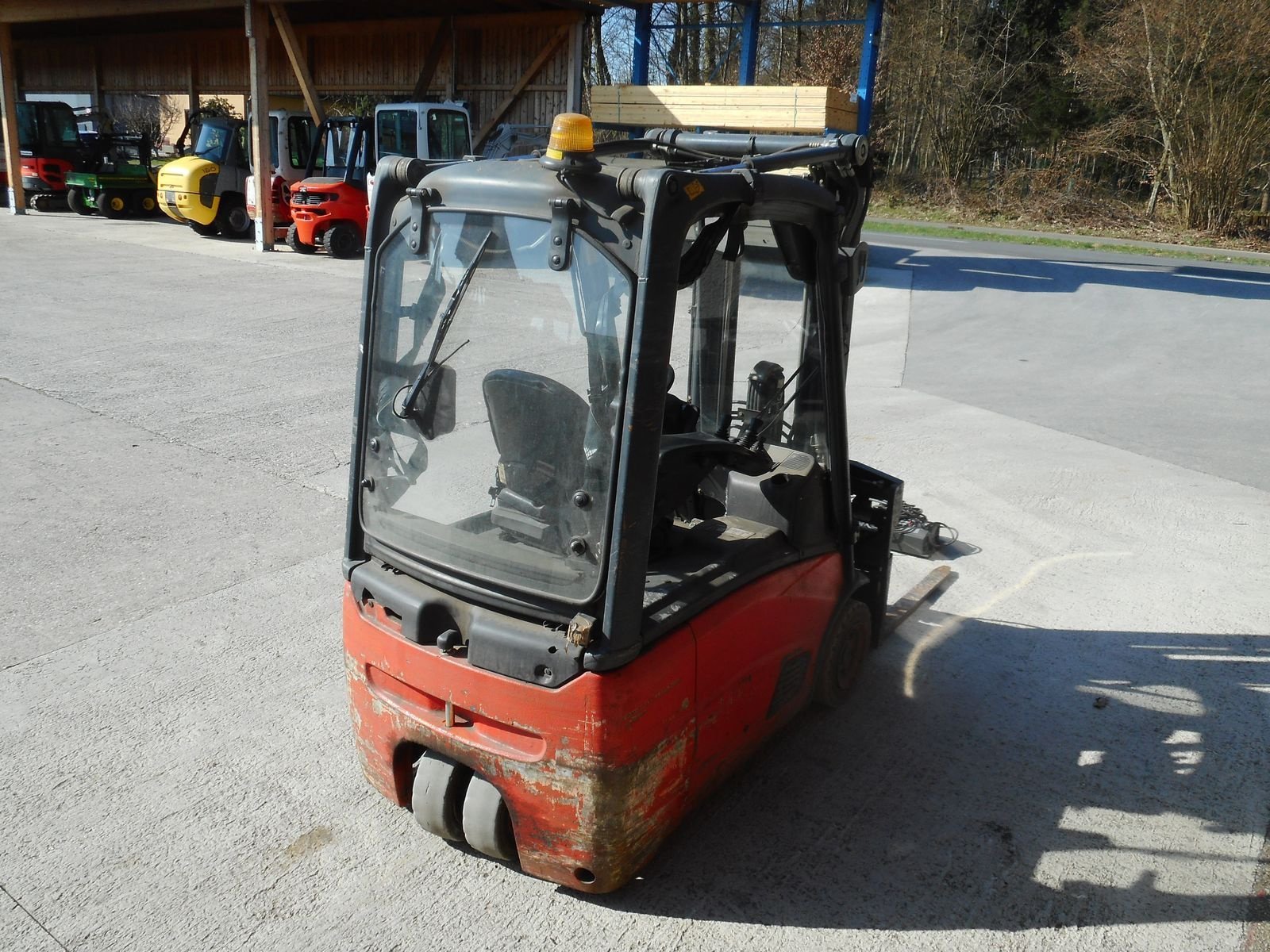 Frontstapler от тип Linde E16-01 Triplex + SS ( BATT. 12/2018 ), Gebrauchtmaschine в St. Nikolai ob Draßling (Снимка 4)