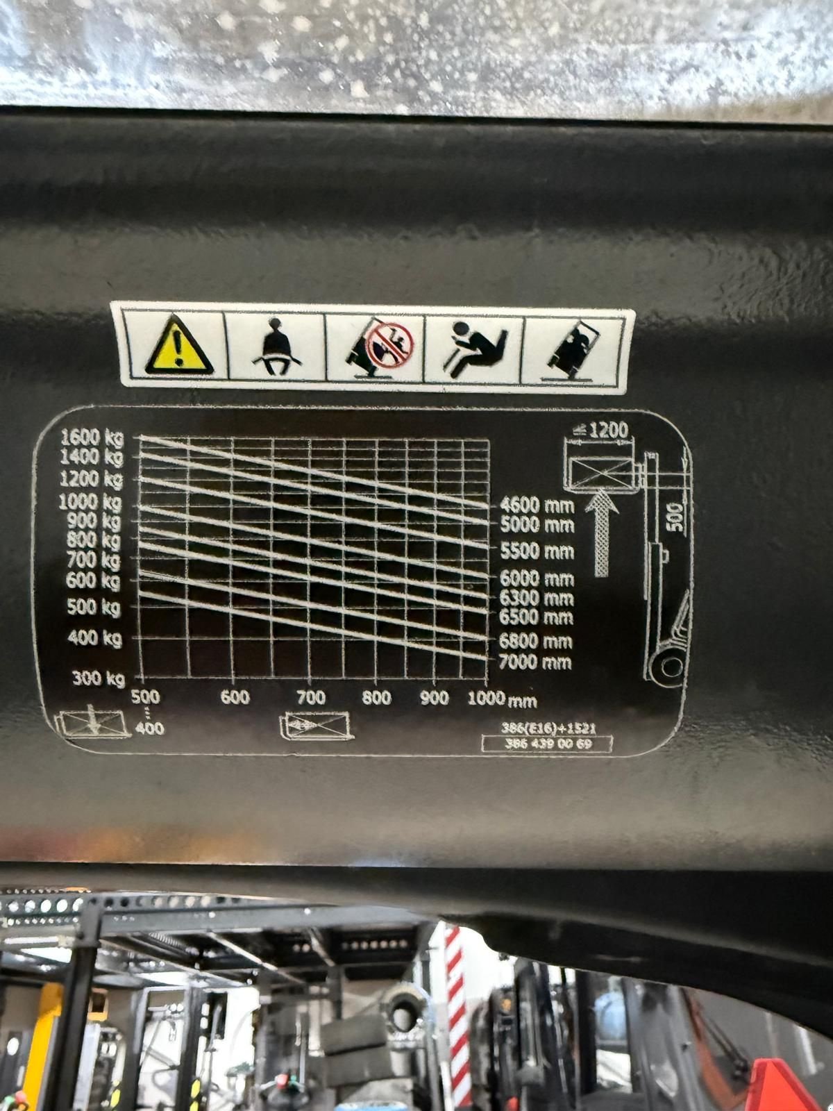 Frontstapler van het type Linde E16-02, Gebrauchtmaschine in Vianen (Foto 7)