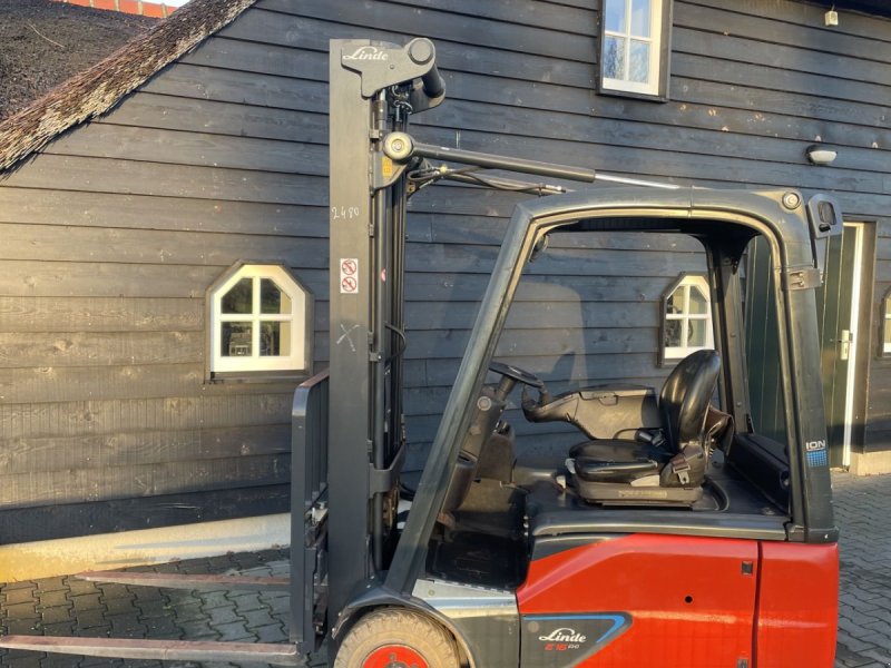 Linde E16 evo, Gebrauchtmaschine, Baujahr: 2018 (Bild 1) Frontstapler des Typs Linde E16 evo, Gebrauchtmaschine in Eursinge (Bild 1)