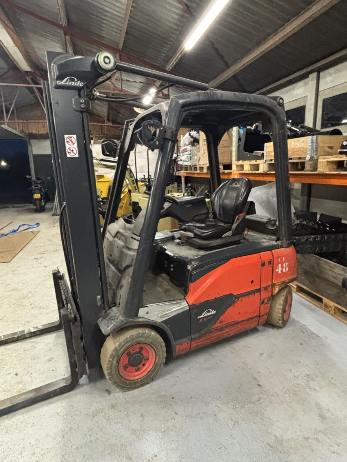 Frontstapler a típus Linde E16, Gebrauchtmaschine ekkor: ZEGVELD (Kép 1)