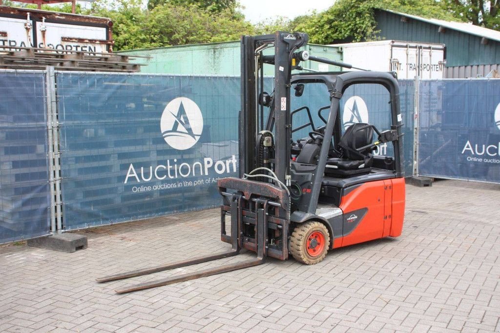 Frontstapler des Typs Linde E16, Gebrauchtmaschine in Antwerpen (Bild 9)