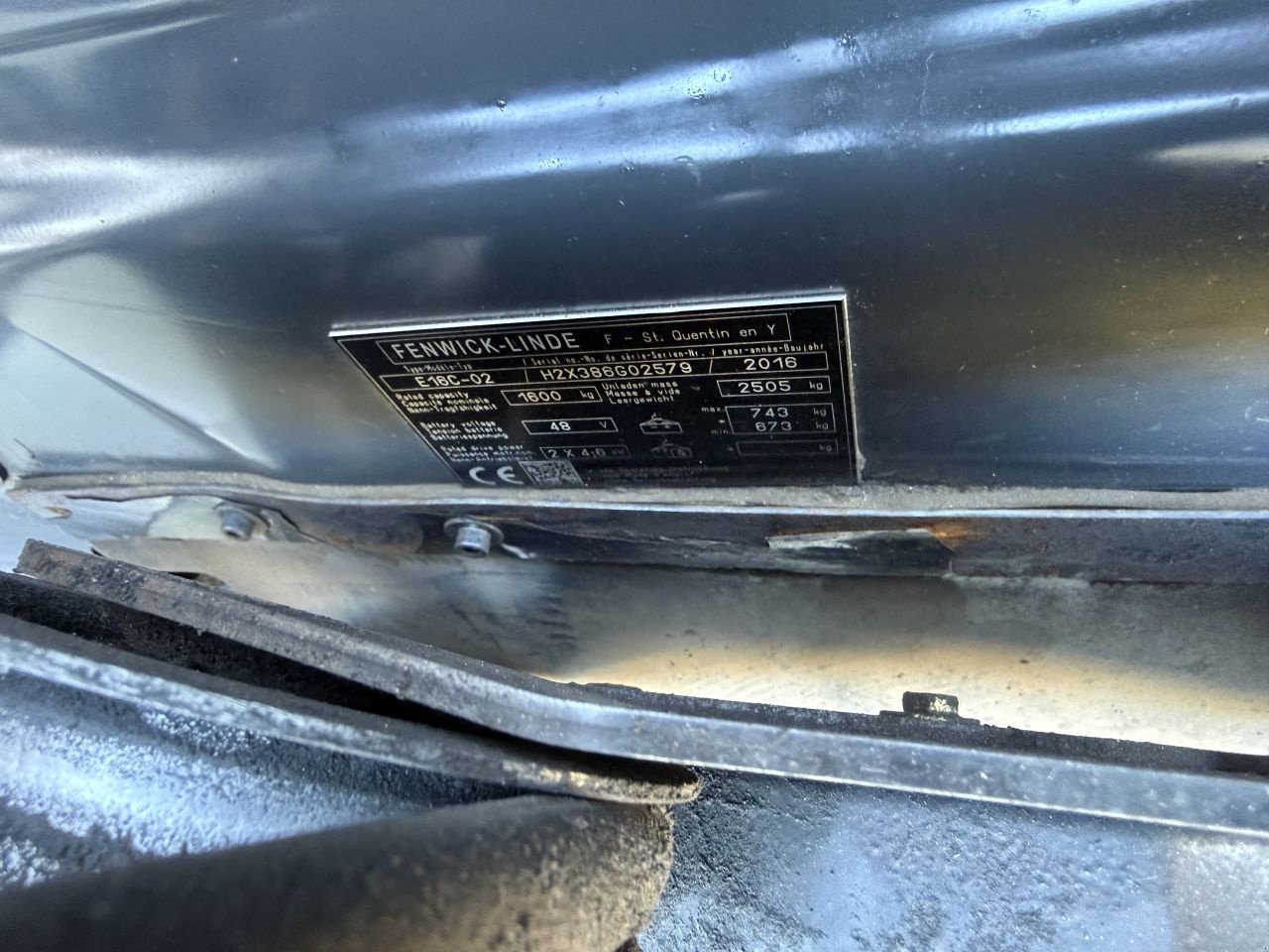 Frontstapler typu Linde e16, Gebrauchtmaschine v Heythuysen (Obrázok 4)