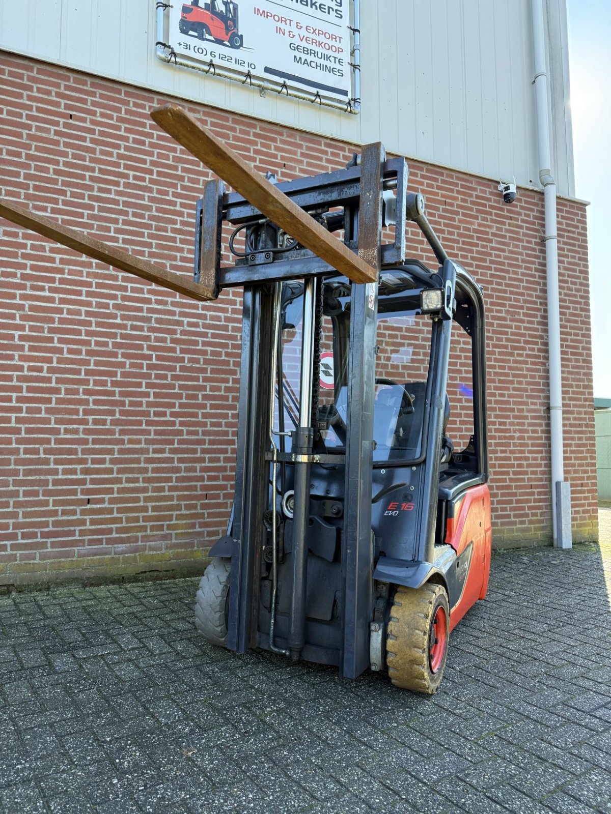 Frontstapler типа Linde e16, Gebrauchtmaschine в Heythuysen (Фотография 1)