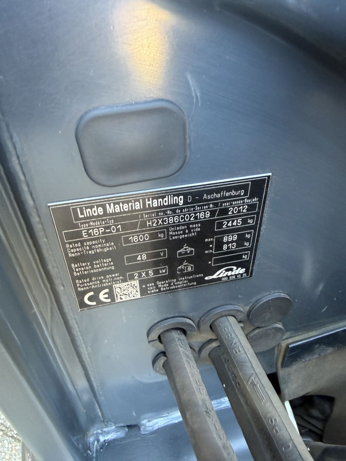 Frontstapler typu Linde e16, Gebrauchtmaschine v Heythuysen (Obrázok 4)