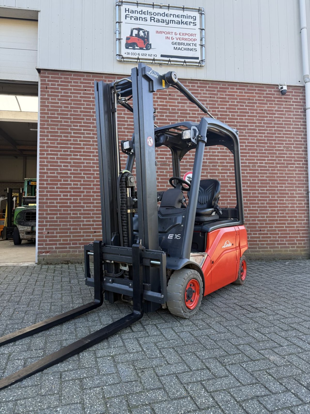 Frontstapler typu Linde e16, Gebrauchtmaschine v Heythuysen (Obrázok 1)