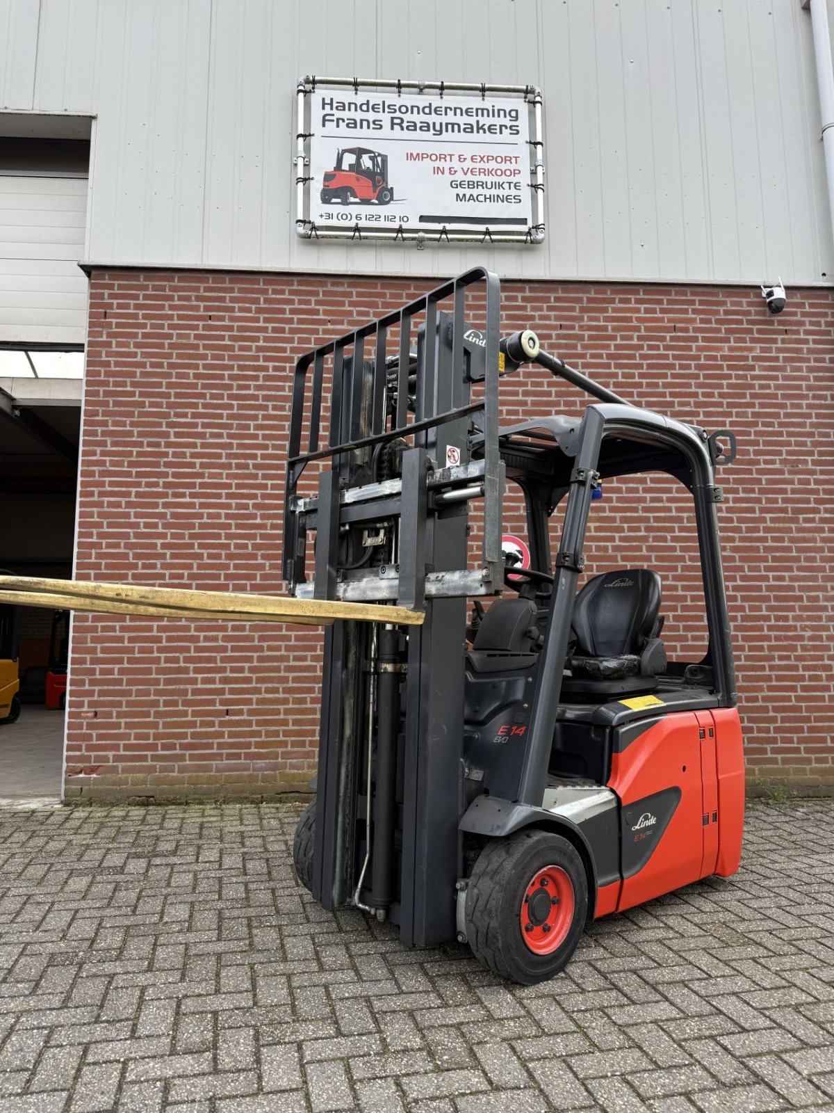Frontstapler tip Linde e16, Gebrauchtmaschine in Heythuysen (Poză 1)
