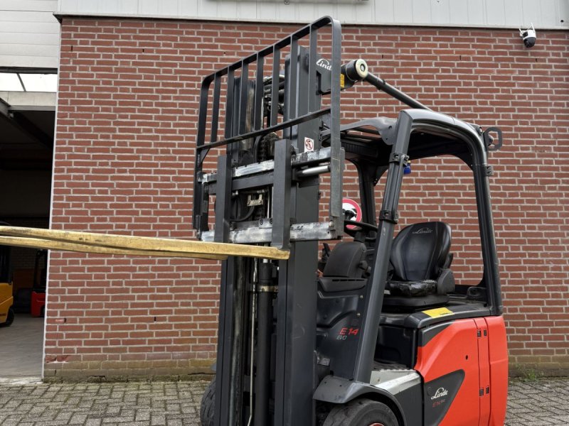 Frontstapler Türe ait Linde e16, Gebrauchtmaschine içinde Heythuysen (resim 1)