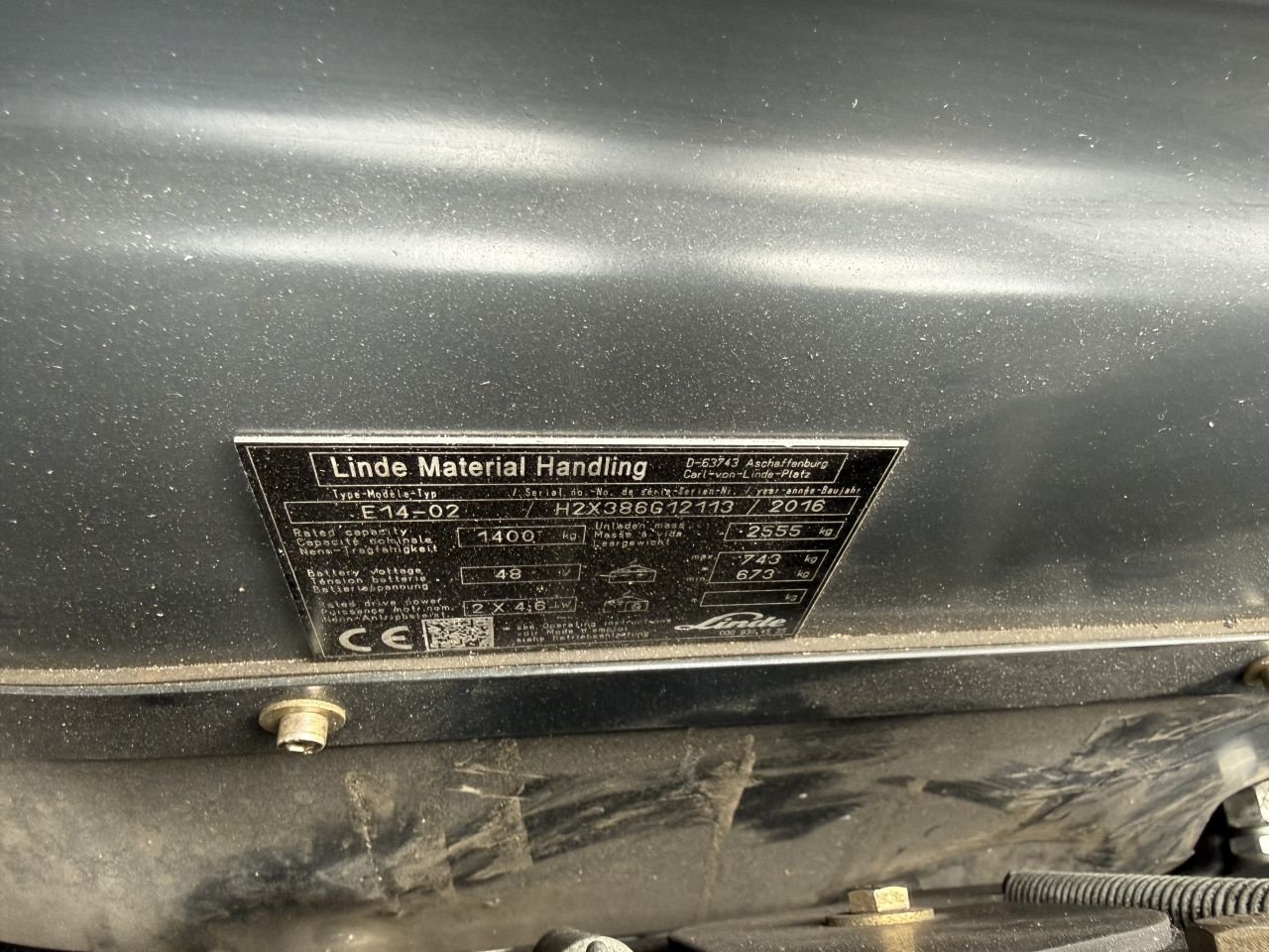 Frontstapler tip Linde e16, Gebrauchtmaschine in Heythuysen (Poză 5)