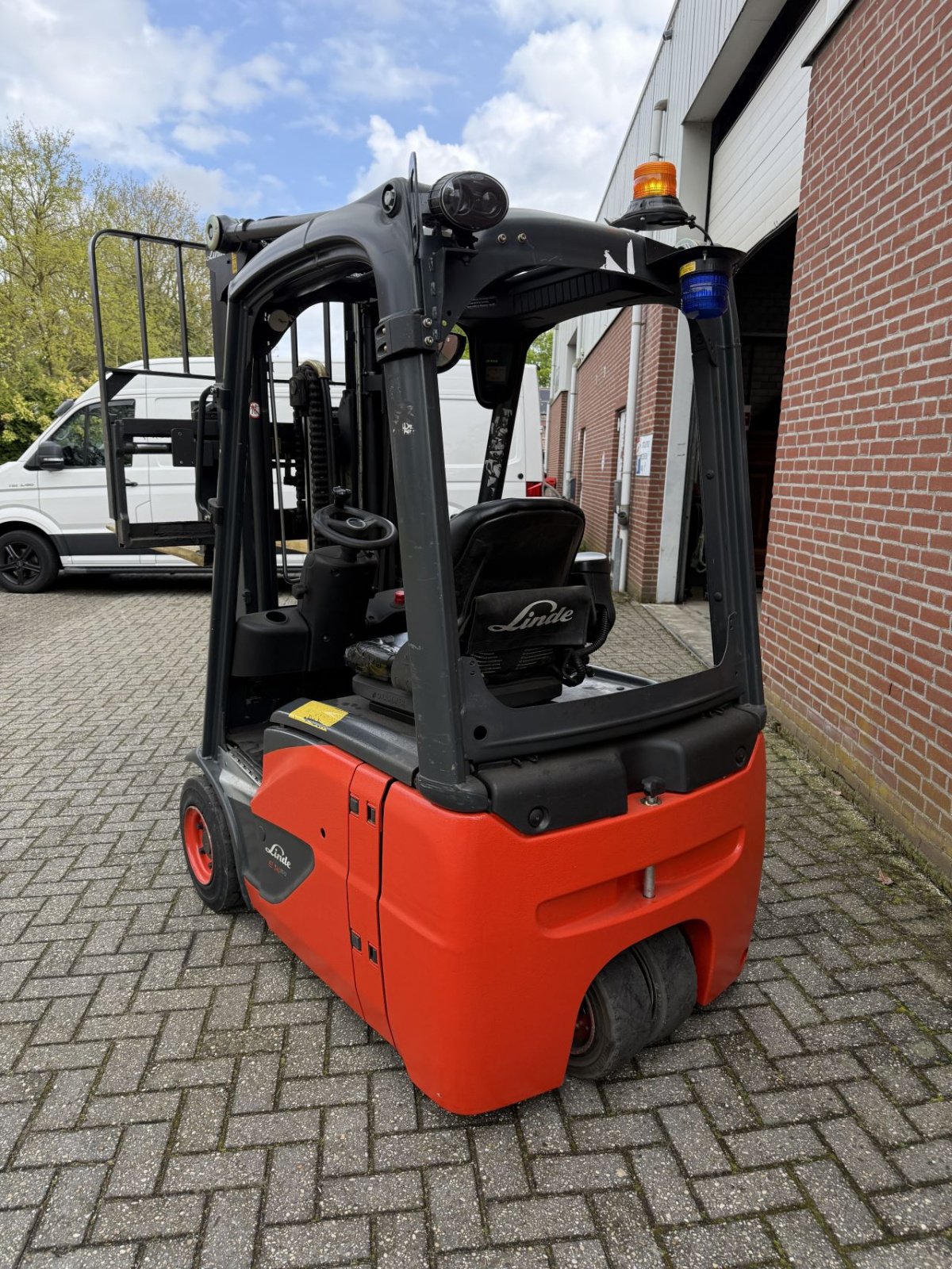 Frontstapler tip Linde e16, Gebrauchtmaschine in Heythuysen (Poză 3)